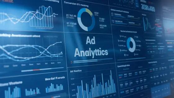 Ad Tracking Interface with Real-Time Metrics