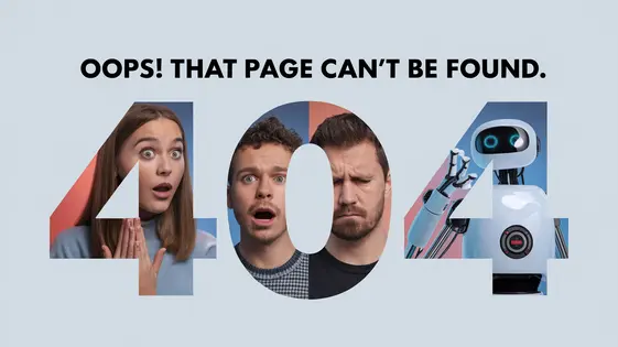 Transformed 404 page